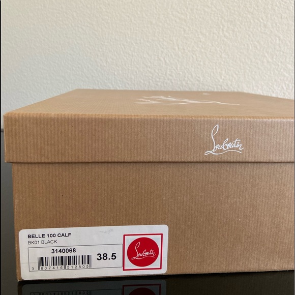 Christian Louboutin Belle 100 Calf Booties US 8.5 - Picture 7 of 8